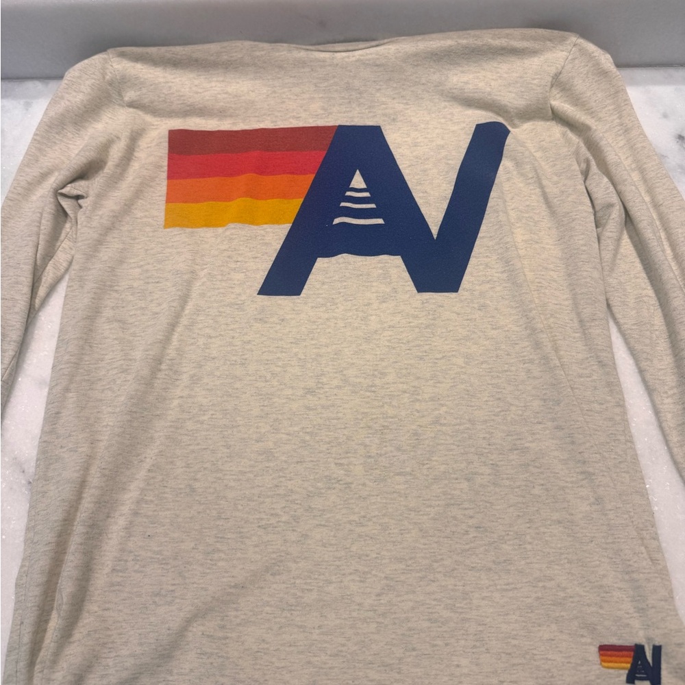 Aviator Nation long sleeve logo T-shirt UNISEX Small